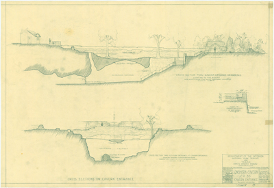 Sample CCC drawing - Longhorn Caverns