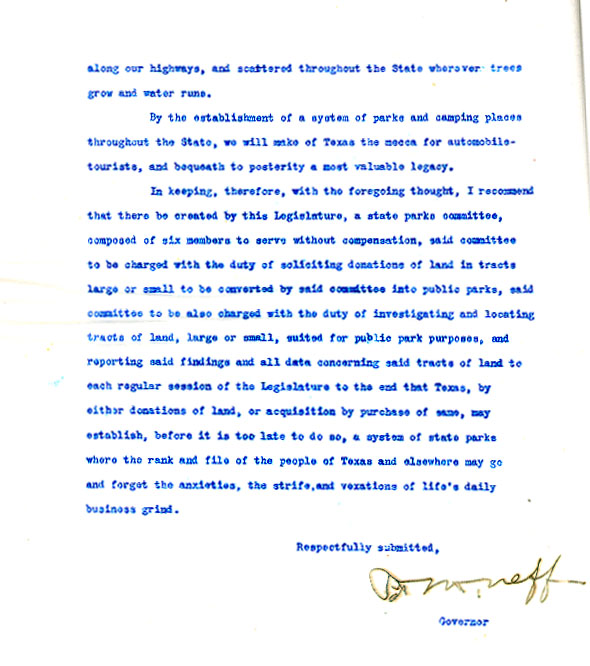Neff to legislature, page 2