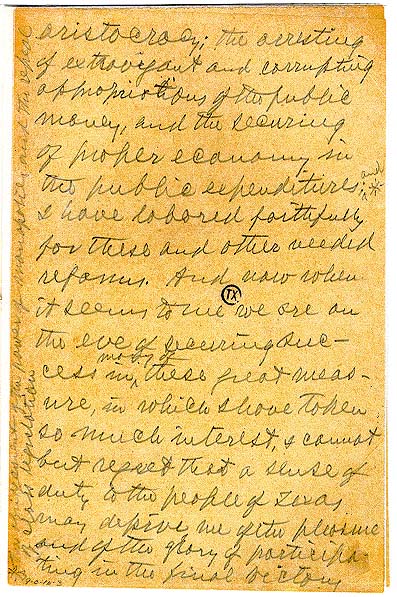 Reagan Letter, Page 3