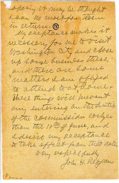 Reagan Letter, Page 8